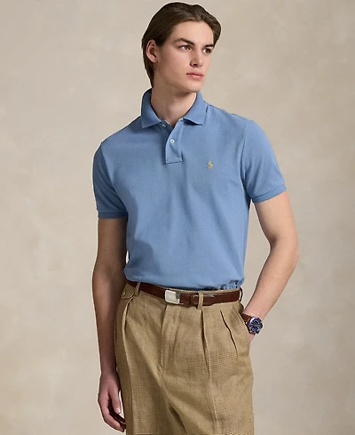 Polo Ralph Lauren Men's Cotton Custom Slim Fit Mesh Shirt