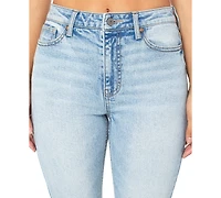 Celebrity Pink Juniors' Mid-Rise Cropped Kick-Flare Jeans