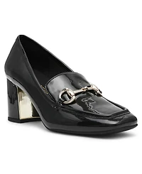 Anne Klein Women's Tobi Block Heel Tailored Pumps