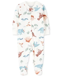Carter's Baby Boys Cotton Dinosaur Sleep & Play Pajamas