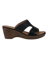 Gc Shoes Women's Everi Embellished Wedge Sandals