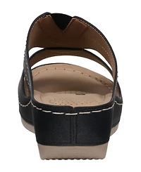 Gc Shoes Women's Johanna Embellished Wedge Sandals