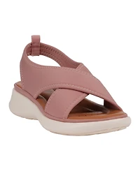 Gc Shoes Women's Nixie Stretch Lycra Wedge Sandals