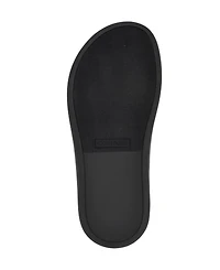 Calvin Klein Women's Pacen Woven Crisscross Flat Sandals