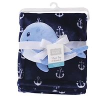Hudson Baby Unisex Plush Comfort Set Unisex Blanket & Toy