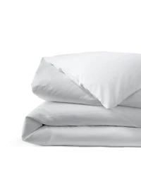 Lands' End 400 Thread Count Premium Supima Cotton No Iron Sateen Duvet Bed Cover