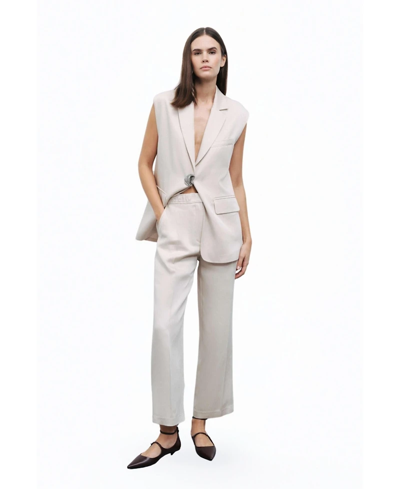 Nocturne Women's Accessory Detailed Vest