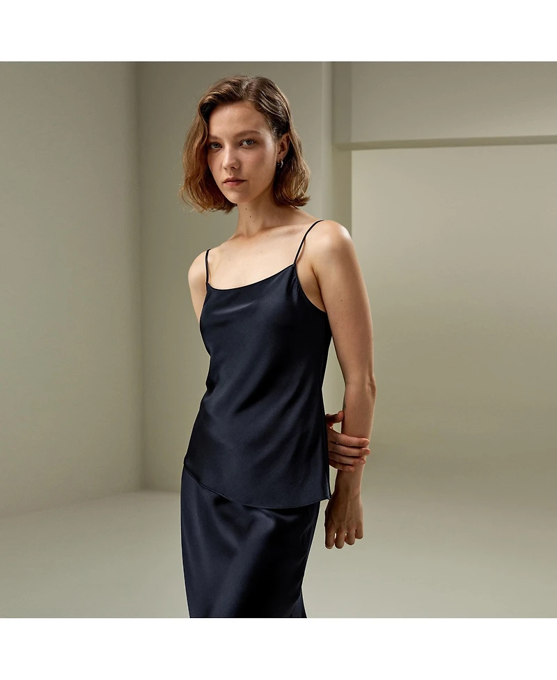 Lilysilk Women's Double-Faced Silk Charmeuse Camisole