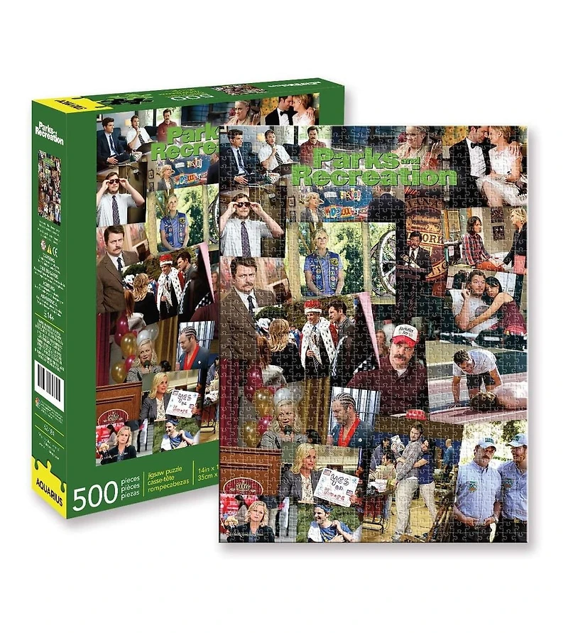 Parks and Recreation Collage 500 Piece Jigsaw Puzzle
