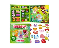 Quokka Magnetic Dress-Up Dolls for Girls Boys with 35 Magnetic Pieces for Kids 3-5