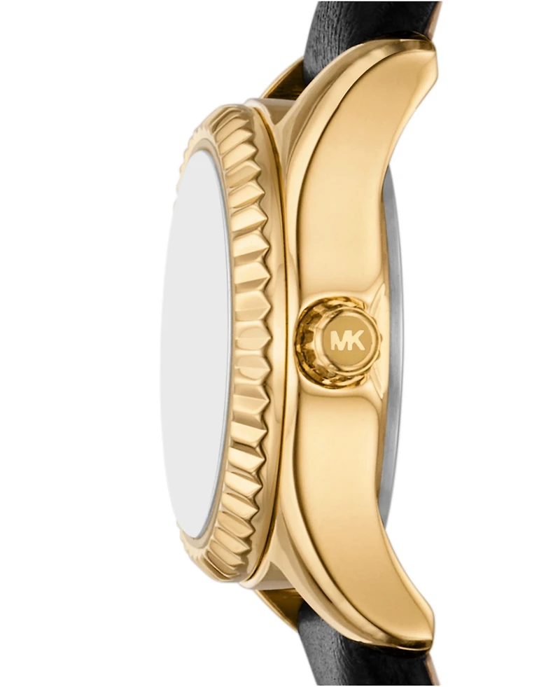 Michael Kors Women's Lexington Leather Watch