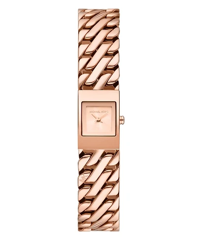 Michael Kors Women's Darrington Rose Gold-Tone Stainless Steel Watch, 14mm