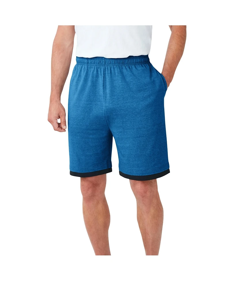 KingSize Big & Tall Hang-Down Lightweight Jersey Shorts