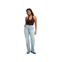 Cotton On Women's Curvy Stretch Straight Jean