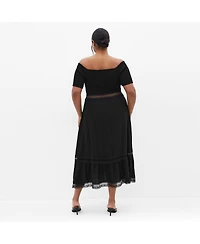 City Chic Plus Aura Midi Dress