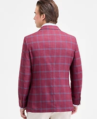 Nautica Men's Modern-Fit Stretch Pattern Sport Coat