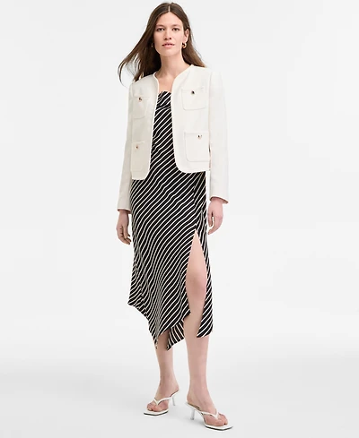 Bar Iii Women's Tweed Jacket, Exclusively at Macy's