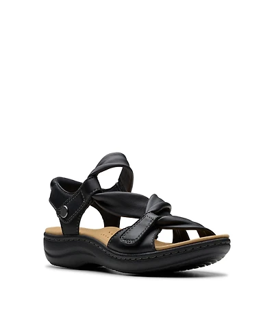 Clarks Collection Women's Laurieann Bell Round Toe Flat Sandals
