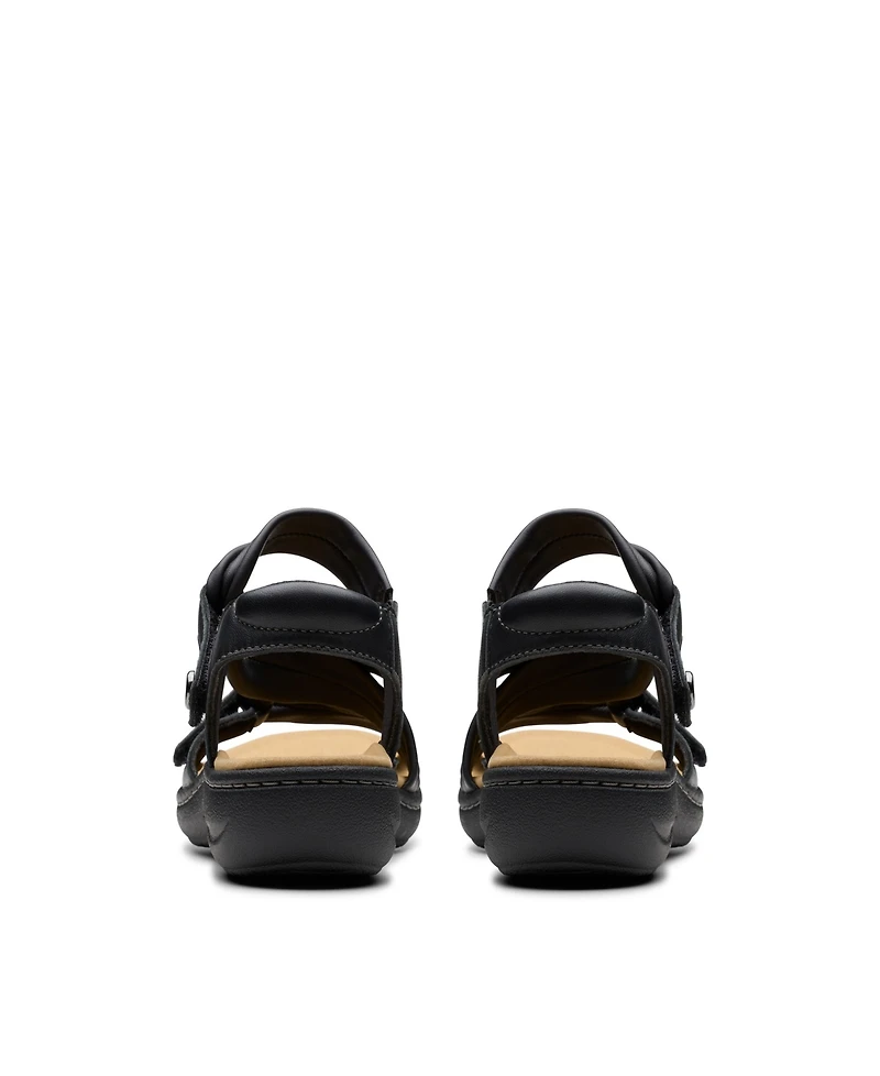 Clarks Collection Women's Laurieann Bell Round Toe Flat Sandals
