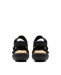 Clarks Collection Women's Laurieann Bell Round Toe Flat Sandals