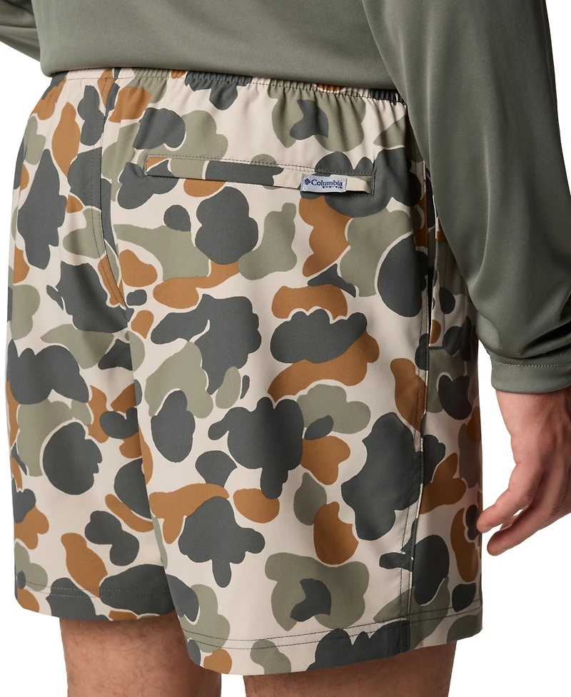 Columbia Men's Pfg Rambler Printed Water Short