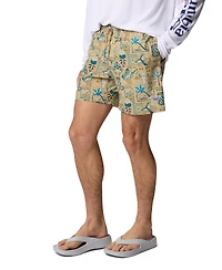 Columbia Men's Pfg Rambler Printed Water Short