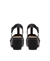 Clarks Collection Women's Emily2 Rose Block Heel Sandals