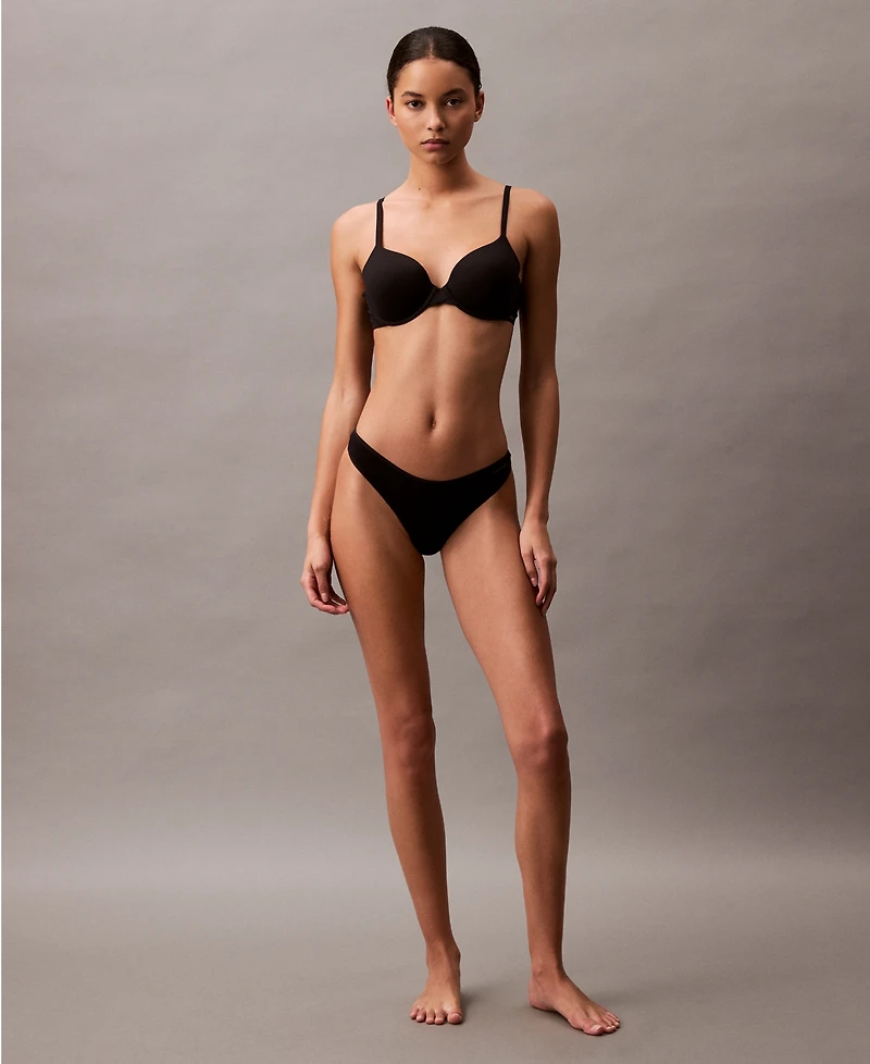 Calvin Klein Women's Ideal Cotton Thong Underwear QD5124