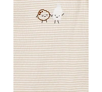 Carter's Baby Boys 5-Pk. Cotton Short-Sleeve Milk & Cookies Bodysuits