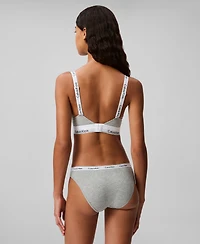 Calvin Klein Women's Modern Cotton Lightly Lined Bralette QF7059