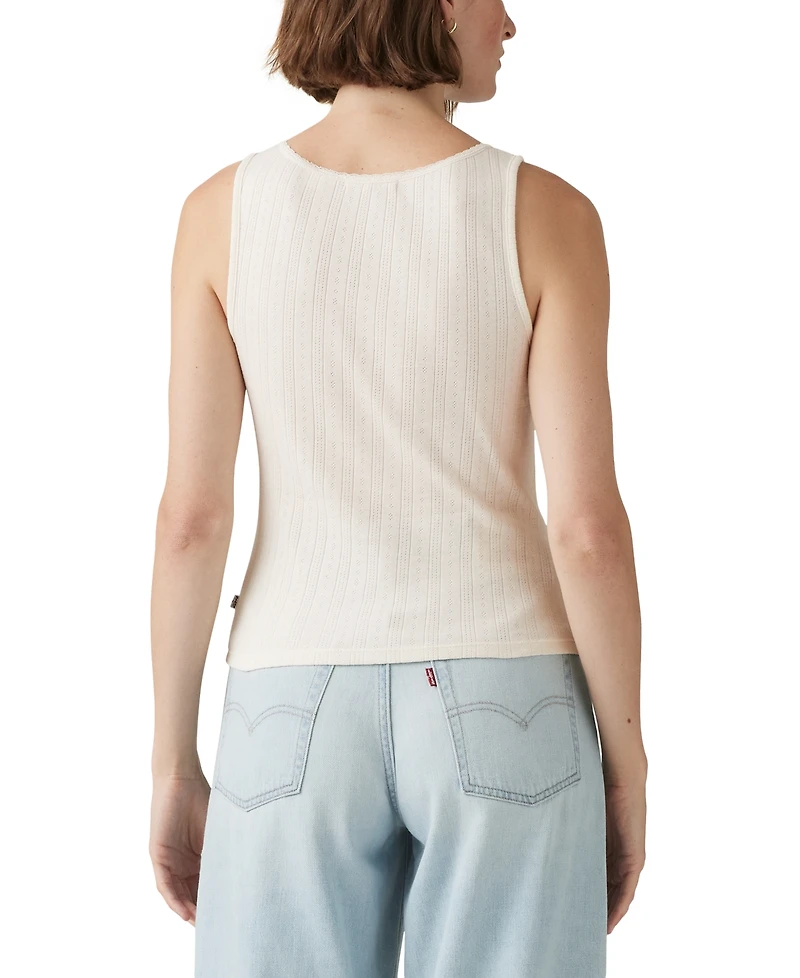 Levi's Women's Sweetie Pointelle Tank Top