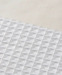 Madison Park Spa Waffle 3M-Scotchgard Shower Curtain