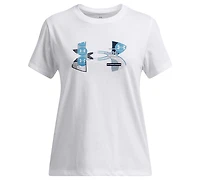 Under Armour Big Girls Logo Fill Graphic T-Shirt