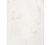 Carter's Baby Girls 2-Pk. Hooded Terry Towels