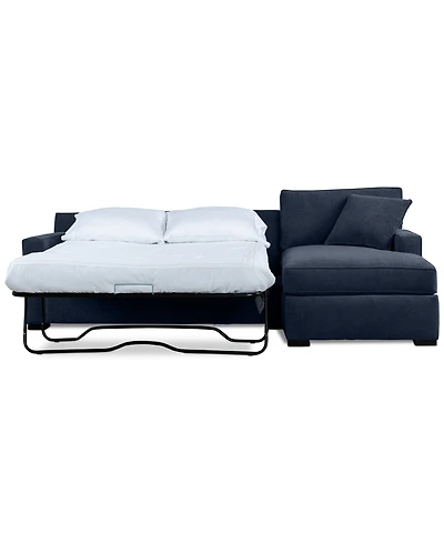Radley 2-Pc. Fabric Sleeper Sectional, Exclusively at Macy's
