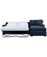 Radley 2-Pc. Fabric Sleeper Sectional, Exclusively at Macy's