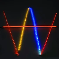 DELight 3.3" Plastic U Channel System 20PCS Del-M031M for 11/16"W Rgb Rope Light Models Del-D50R,Del-D100R,Del-D150R