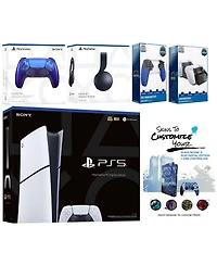Sony Playstation 5 Slim Digital with Black Pulse Headset
