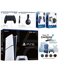 Sony Playstation 5 Slim Digital with Black Pulse Headset