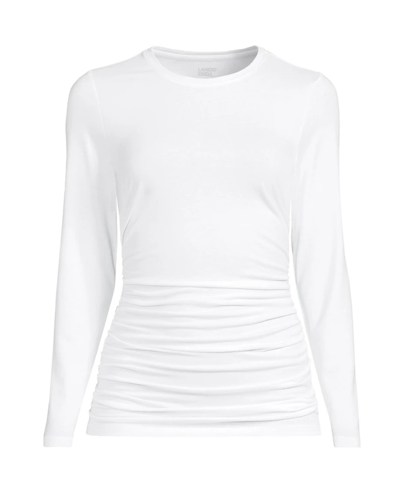Lands' End Women's Power Performance Long Sleeve Fitted Tee
