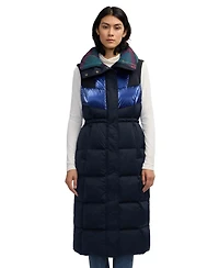 Scotch & Soda Women's Kaatye Core Fit Maxi Puffer With Oversized Collar