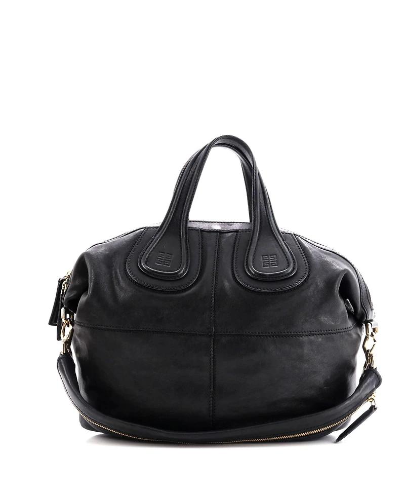 Pre-Owned Givenchy Nightingale Satchel Leather
