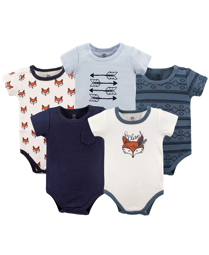Yoga Sprout Baby Boys Soft Cotton Bodysuit