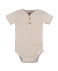 Gerber Baby Boys Henley Bodysuit and Shorts Set
