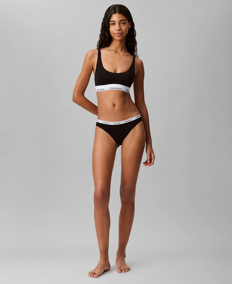 Calvin Klein Women's Modern Cotton Lightly Lined Bralette QF7586
