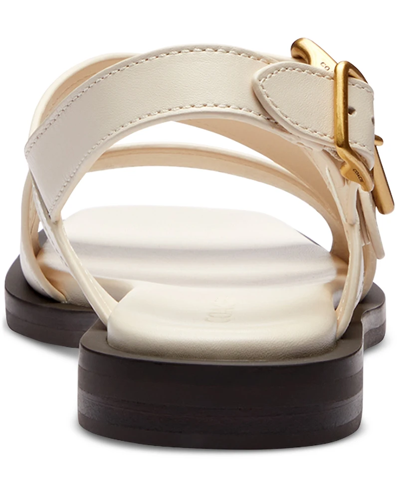 Coach Women's Archival Buckled Flat Sandals