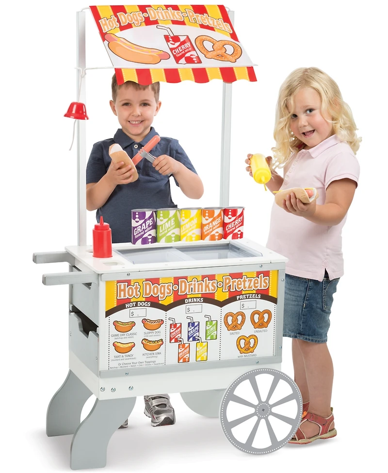Melissa and Doug Kids' Snacks & Sweets Food Cart