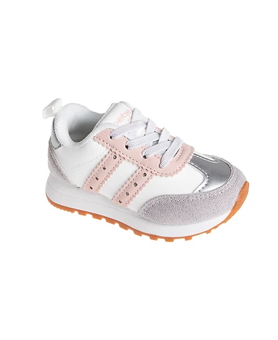 Bebe Toddler Girls Jogger with Rhinestones Shoe