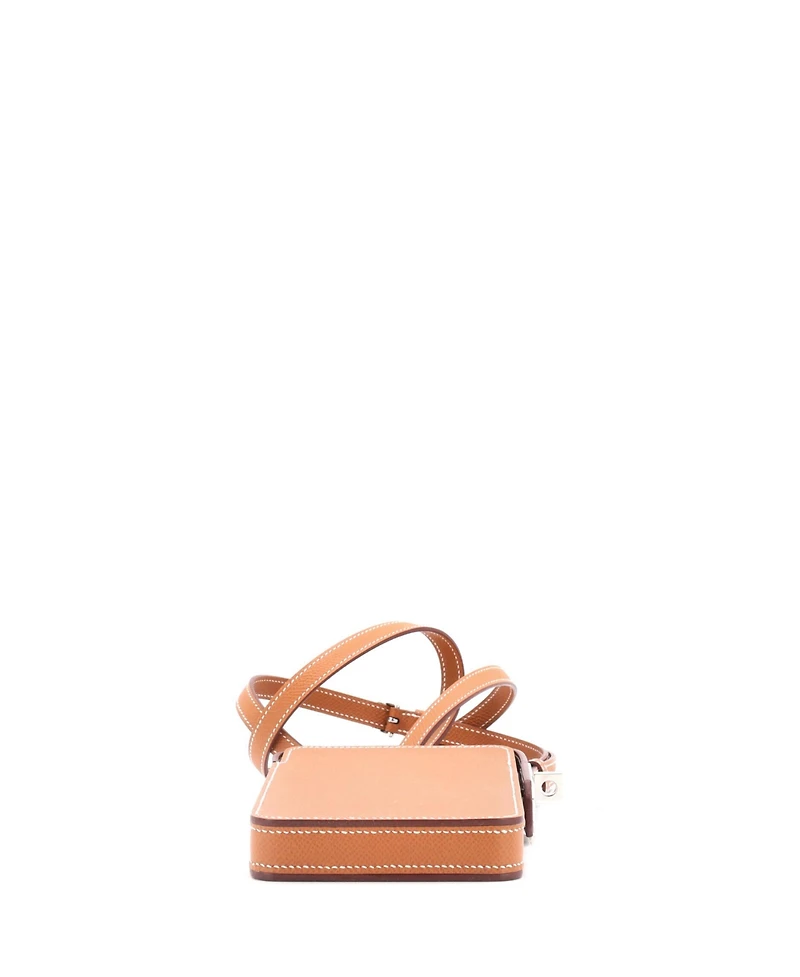 Pre-Owned Hermes Hac a Box Phone Case Epsom