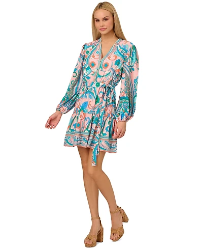 Adrianna by Papell Women's Printed Shirtdress